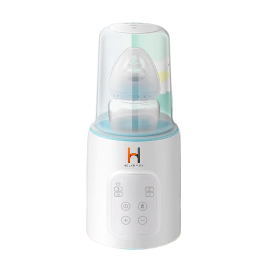 HelyBaby 8-in-1 Fast Baby Milk Warmer with Timer for Breastmilk or Formula