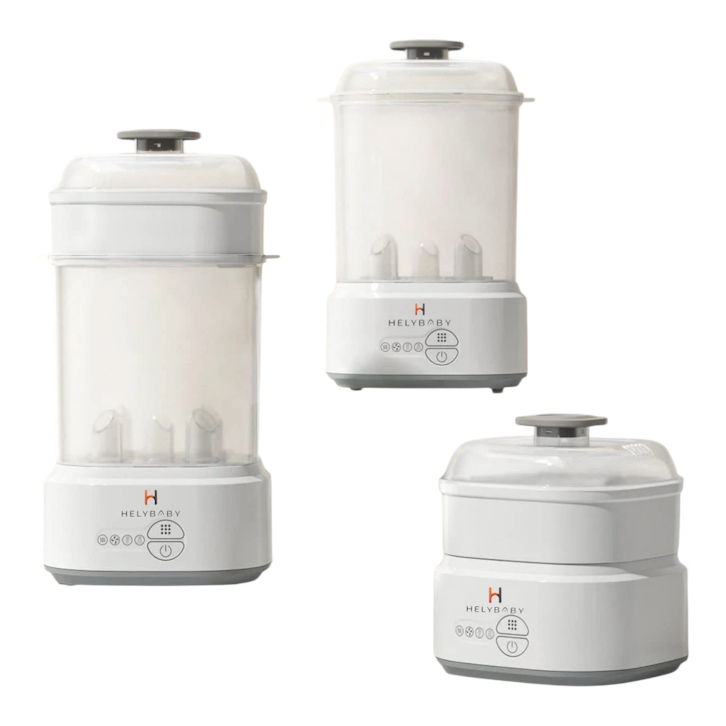 HelyBaby Bottle Sterilizer and Dryer for Baby Bottles, Pacifiers, Pump Parts